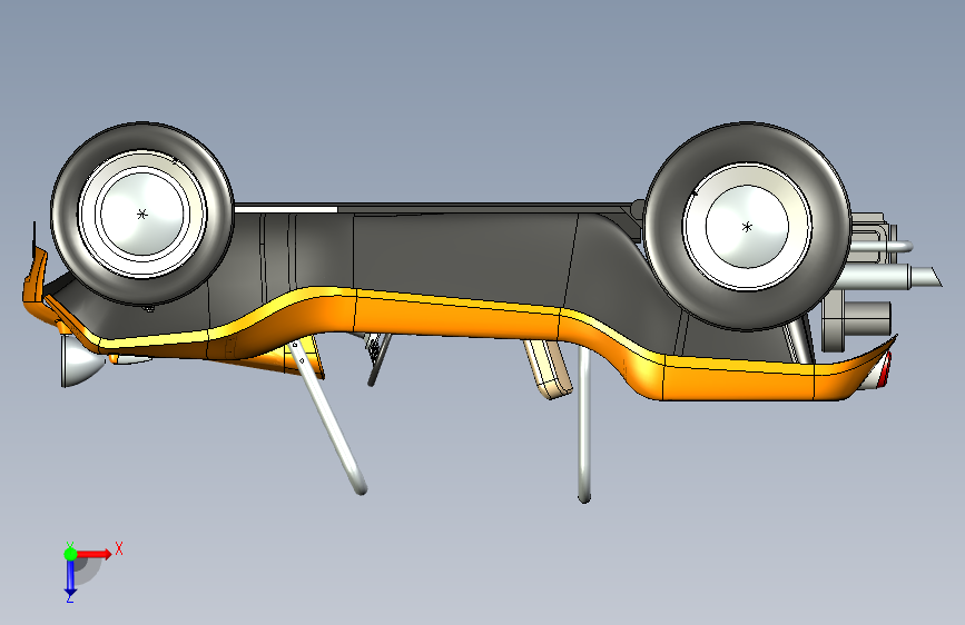 迈尔斯马恩岛沙滩车 3D模型SolidWorks三维设计图