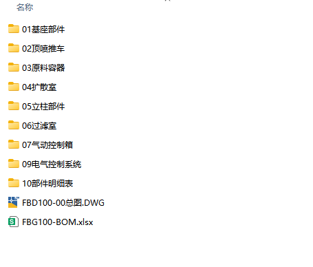 FBG100沸腾干燥制粒机