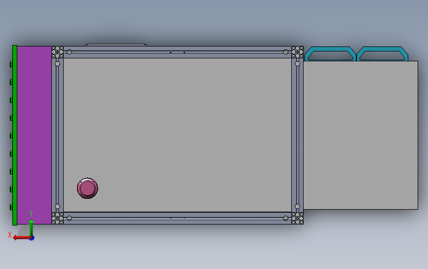 美的空调主板FCT双层在线式测试机 3D模型SolidWorks三维设计图