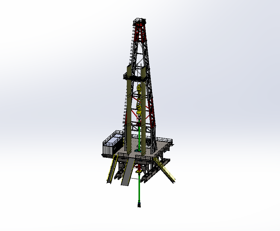 石油井架设计模型图==693317