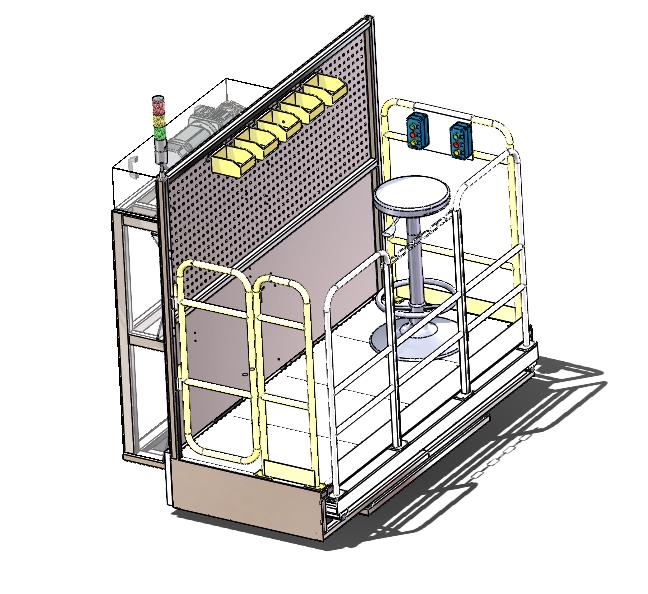 链条式升降作业平台
