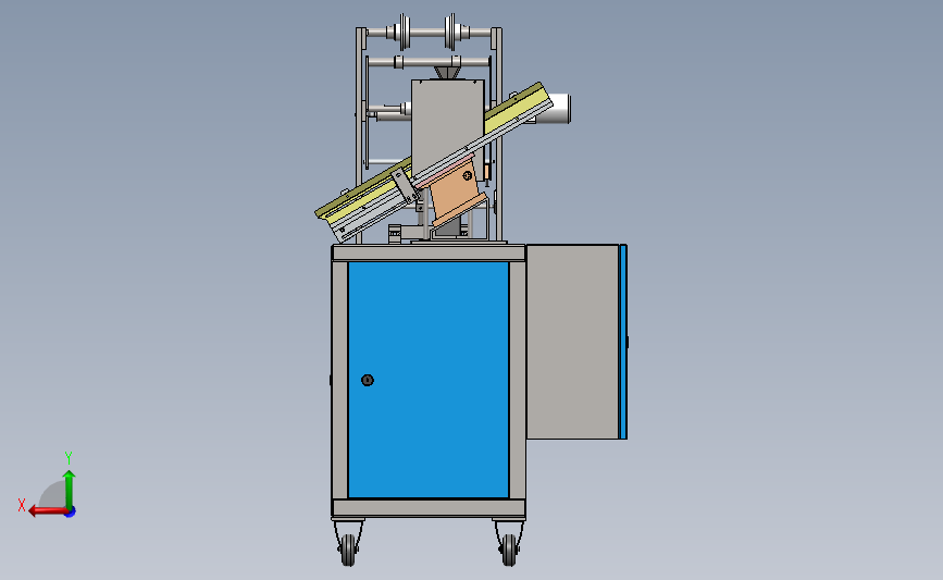螺丝机包装机、自动螺丝包装机3D模型SolidWorks三维设计图
