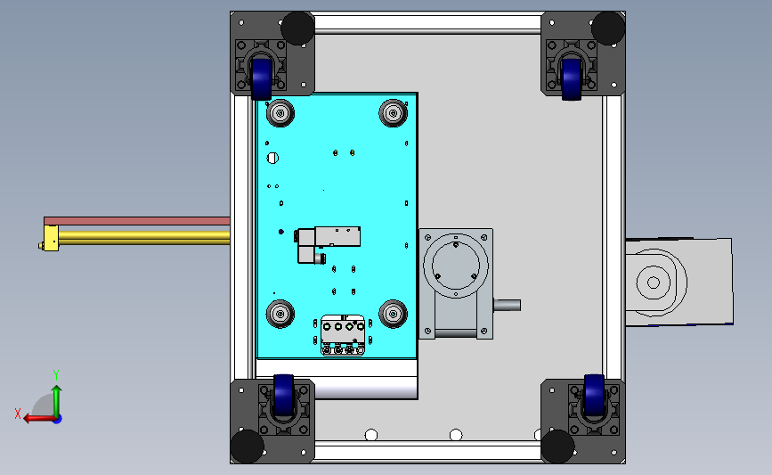 门锁转盘螺丝机 3D模型SolidWorks三维设计图