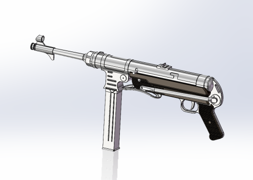 MP40冲锋枪3D模型