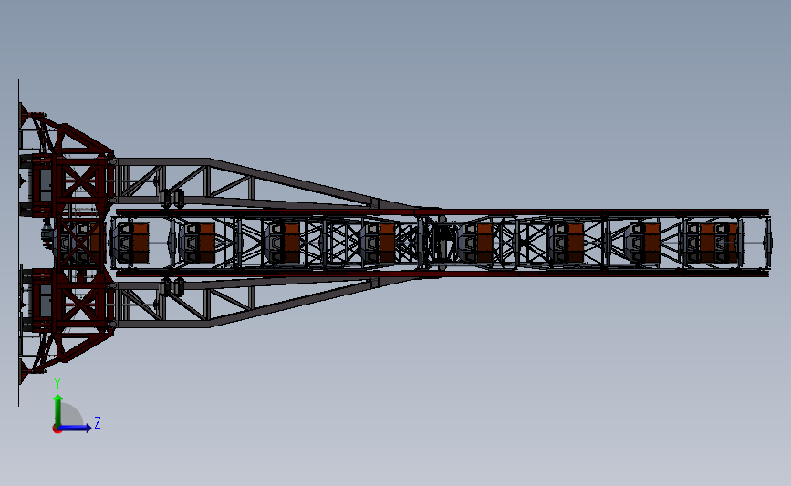 摩天轮 SW设计 3D模型SolidWorks三维设计图