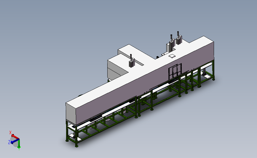 马达电机自动组装线 3D模型SolidWorks三维设计图