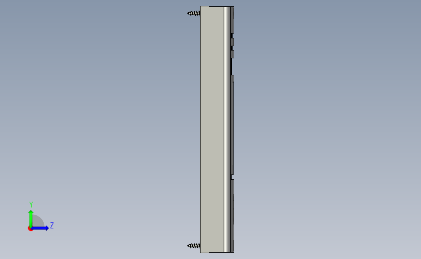 门口对讲机 3D模型SolidWorks三维设计图