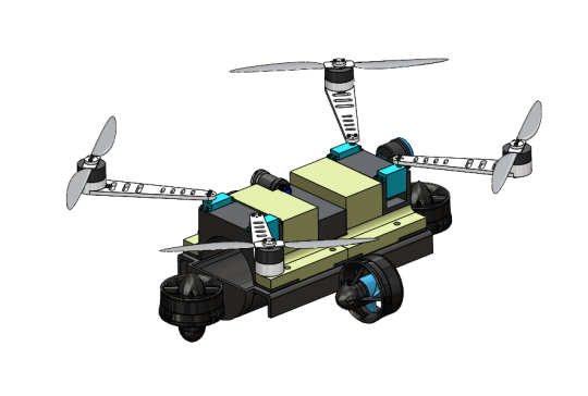 水空两栖无人机