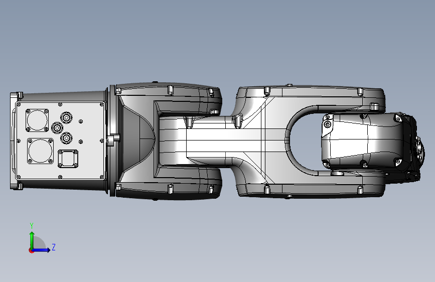 那智不二越MZ07六轴机器人 3D模型SolidWorks三维设计图