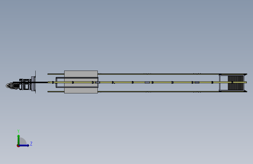 高楼载人电梯模型 3D模型SolidWorks三维设计图