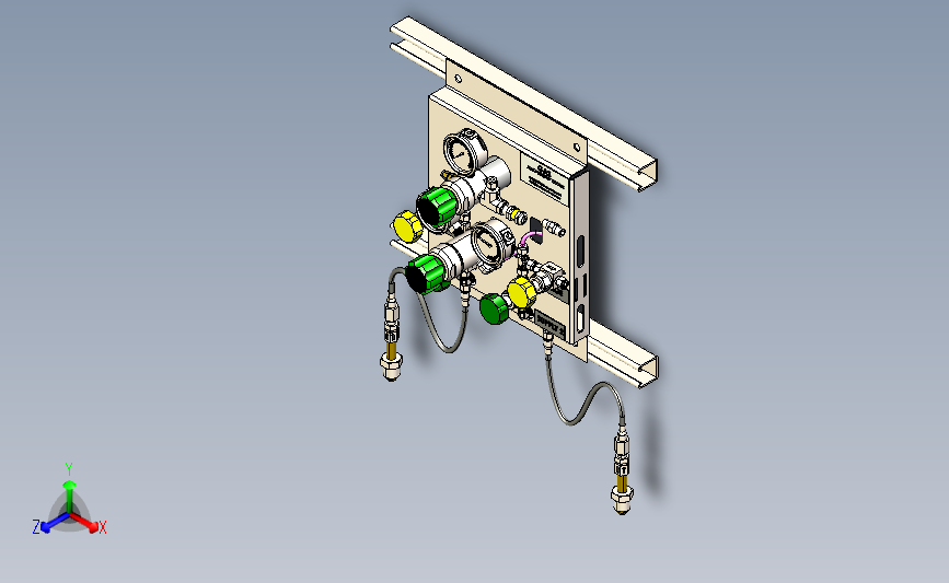 柜橱 3D模型SolidWorks三维设计图