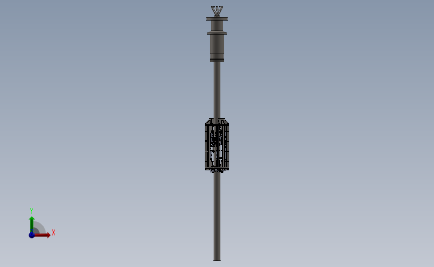 管道攀爬设备 3D模型SolidWorks三维设计图