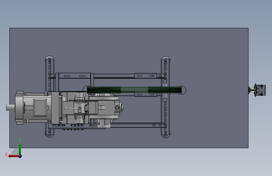 高楼载人电梯模型 3D模型SolidWorks三维设计图