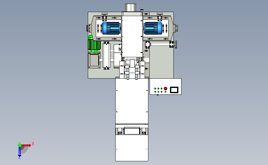 木板条切割机 3D模型SolidWorks三维设计图