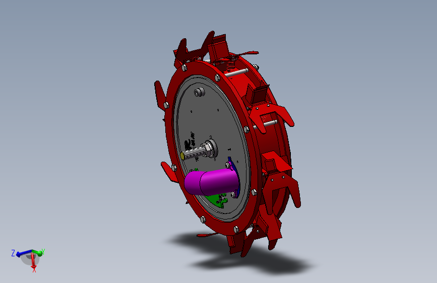 排种器设计 3D模型SolidWorks三维设计图