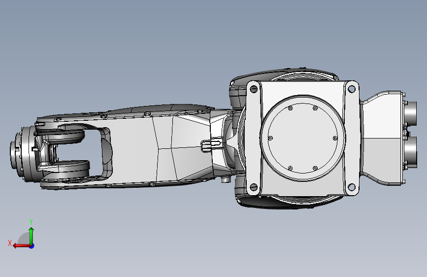 那智不二越MZ07六轴机器人 3D模型SolidWorks三维设计图