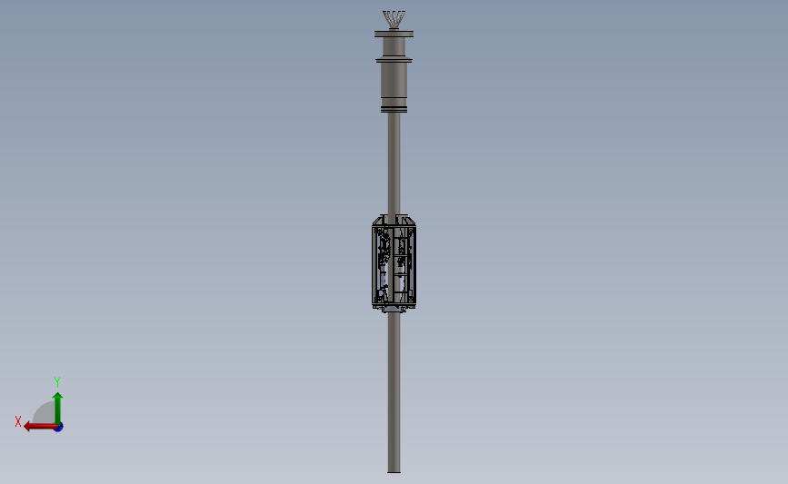 管道攀爬设备 3D模型SolidWorks三维设计图