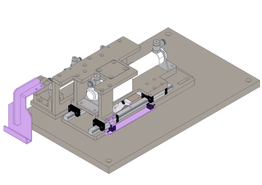 侧面纸箱折盒机构