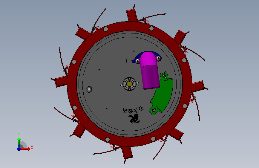 排种器设计 3D模型SolidWorks三维设计图