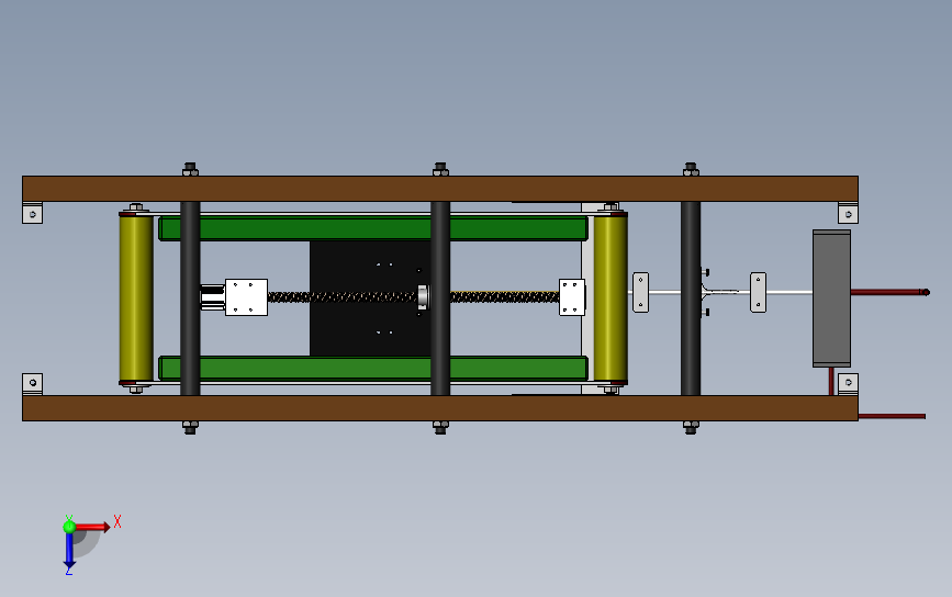 管来弧线加工机床设备设计 3D模型SolidWorks三维设计图