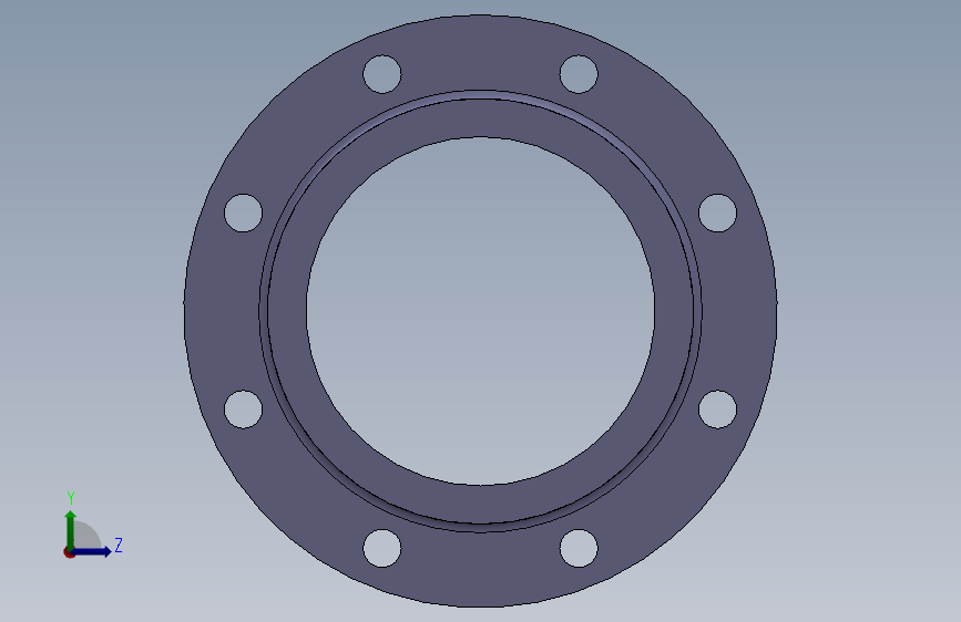各种规格的法兰 3D模型SolidWorks三维设计图