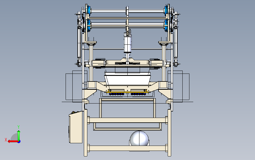 果冻食品灌装机 3D模型SolidWorks三维设计图