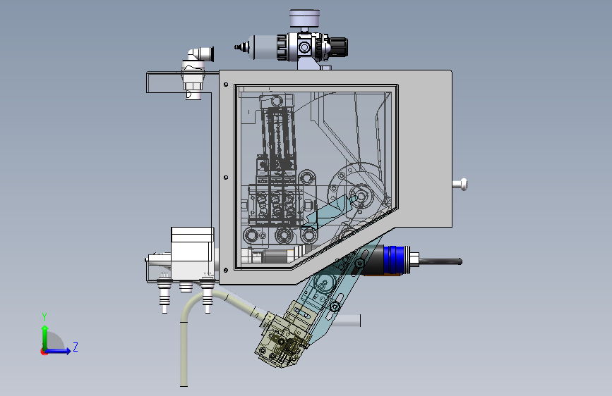 勾盘式螺丝供料机、螺丝机供料机 3D模型SolidWorks三维设计图