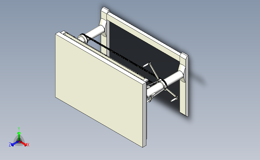 工作台 3D模型SolidWorks三维设计图