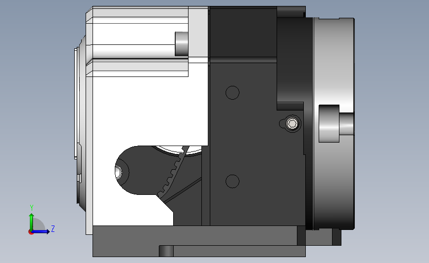 机床旋转中心接头 3D模型SolidWorks三维设计图