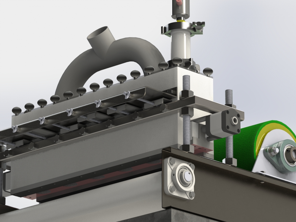 工业零食加工机 3D模型SolidWorks三维设计图