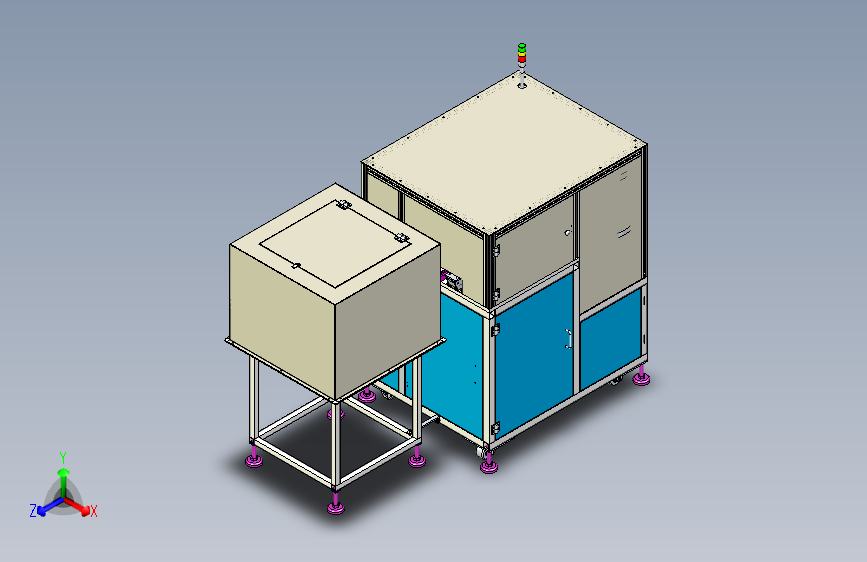 惠普打印机滑轮组装机、非标自动设备 3D模型SolidWorks三维设计图ProE UG(NX)设计