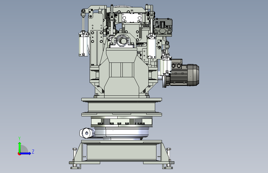 焊接变位机 3D模型SolidWorks三维设计图ProE Creo.Parametric UG(NX)设计