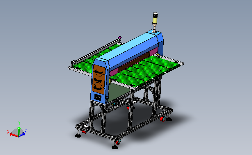 工业清洁机、清洁设备 3D模型SolidWorks三维设计图