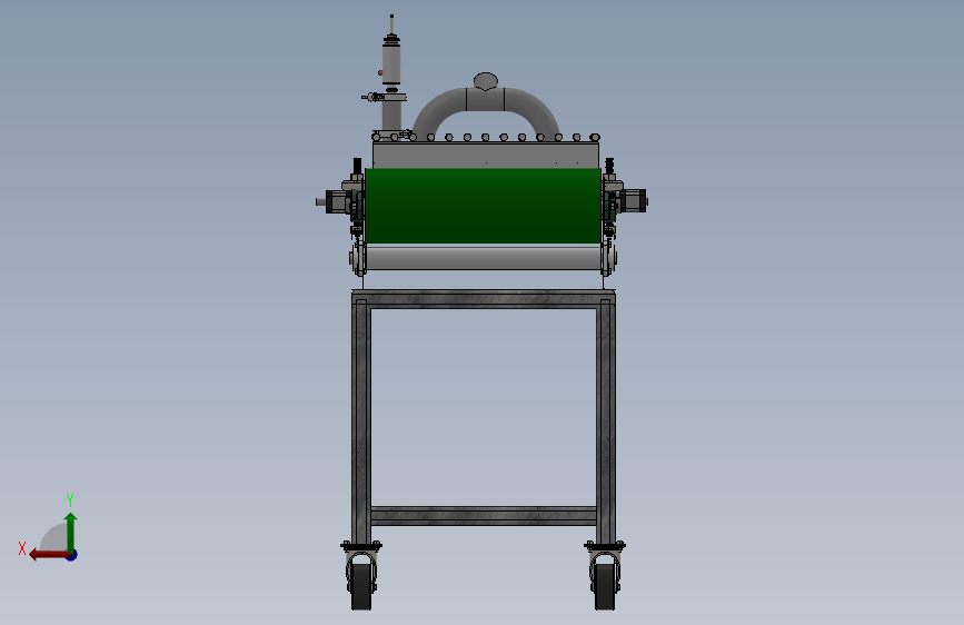 工业零食加工机 3D模型SolidWorks三维设计图