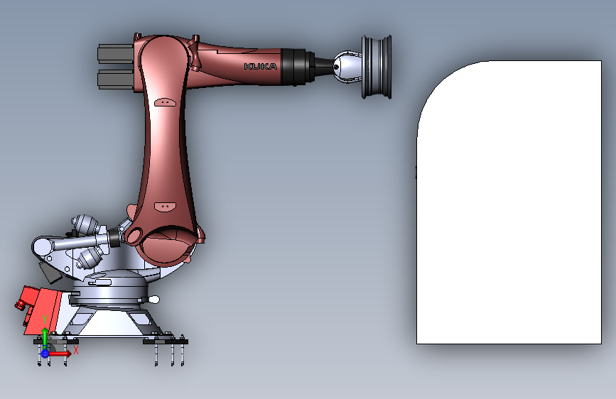 夹持搬运机器人 3D模型SolidWorks三维设计图