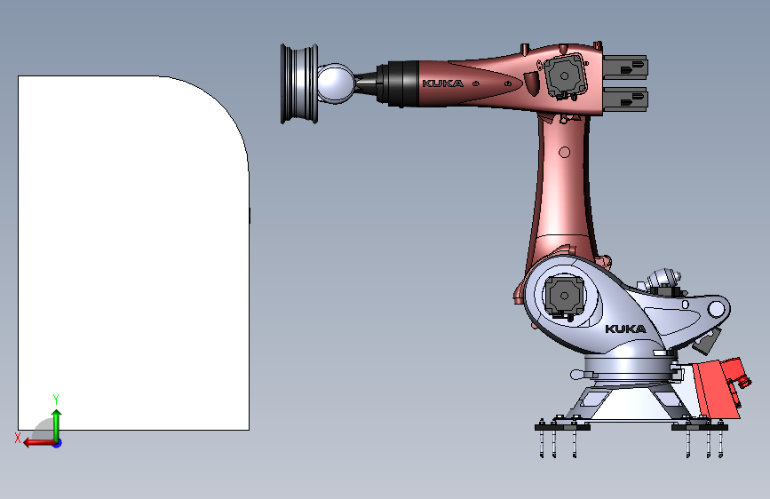 夹持搬运机器人 3D模型SolidWorks三维设计图