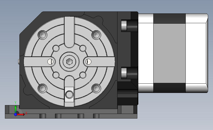 机床旋转中心接头 3D模型SolidWorks三维设计图