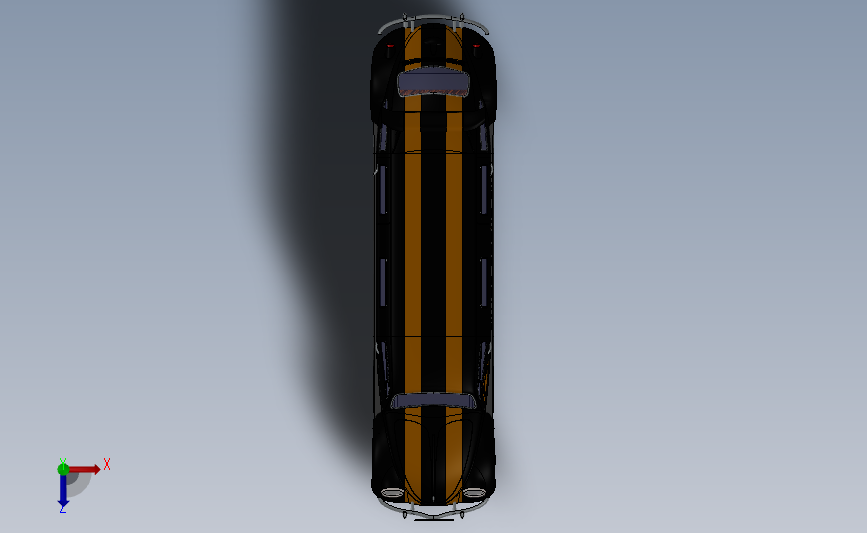 加长版甲壳虫汽车外壳3D图纸 3D模型SolidWorks三维设计图