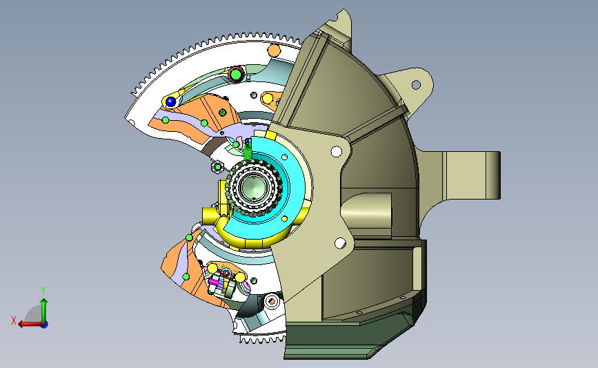 吉尔130汽车离合器 3D模型SolidWorks三维设计图