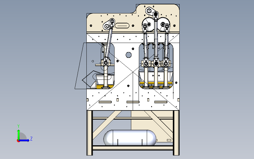 果冻食品灌装机 3D模型SolidWorks三维设计图