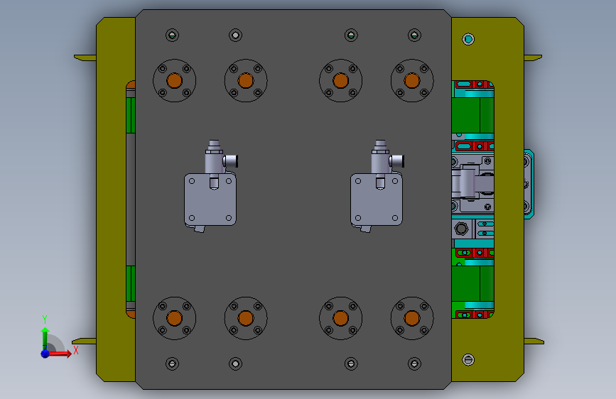华为平板电脑点AB胶自动生产线(热容点胶机) 3D模型SolidWorks三维设计图