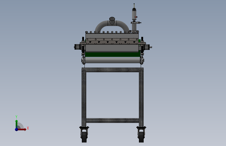 工业零食加工机 3D模型SolidWorks三维设计图