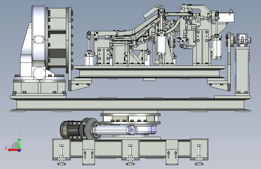 焊接变位机 3D模型SolidWorks三维设计图ProE Creo.Parametric UG(NX)设计