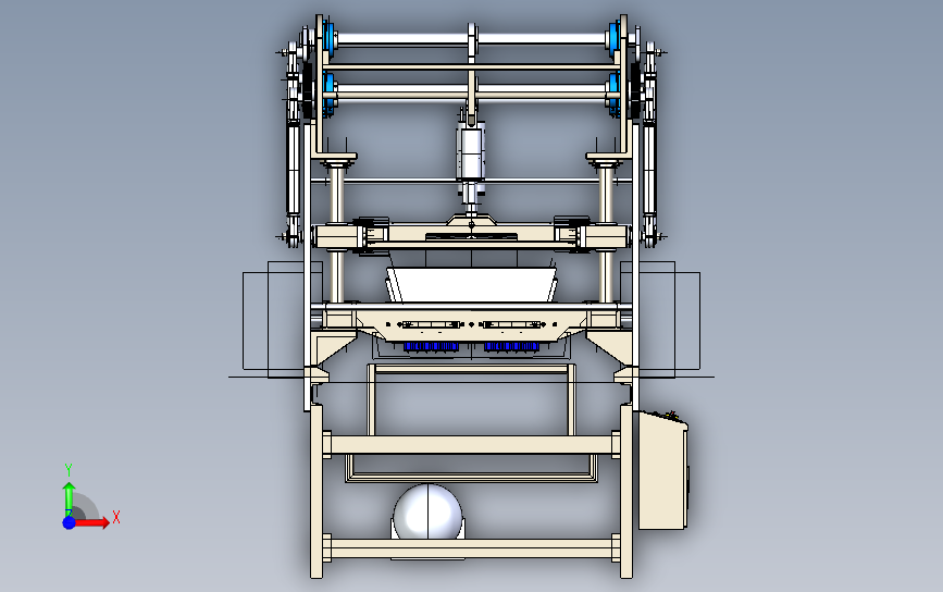 果冻食品灌装机 3D模型SolidWorks三维设计图