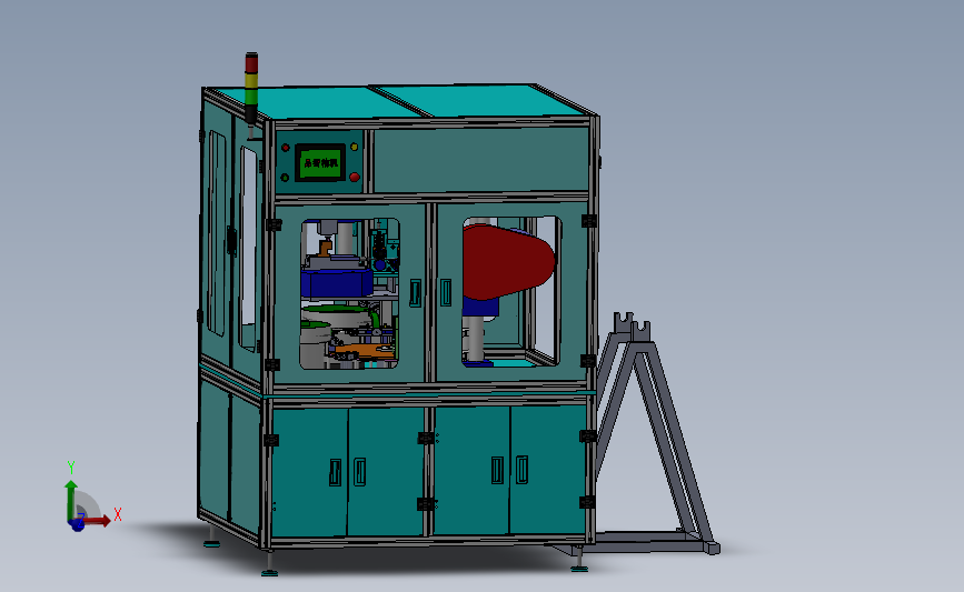 火花塞填充机、非标自动化设备 3D模型SolidWorks三维设计图