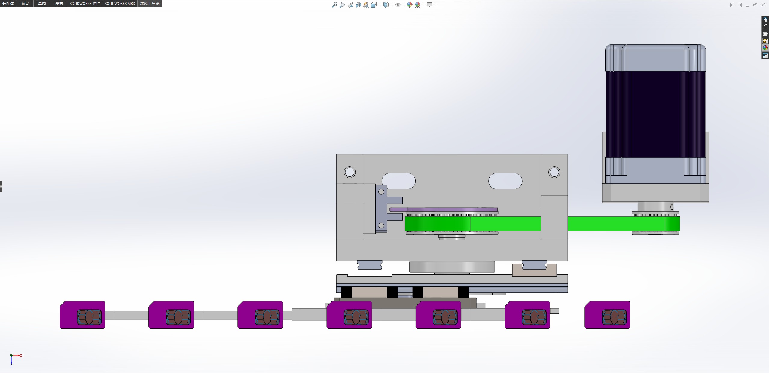 基于偏心轮的等距移栽机构