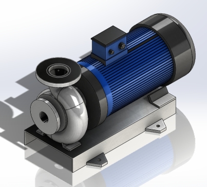 100KQW 系列卧式单机单吸离心泵