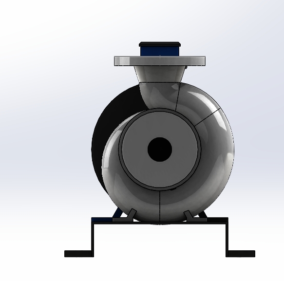 100KQW 系列卧式单机单吸离心泵