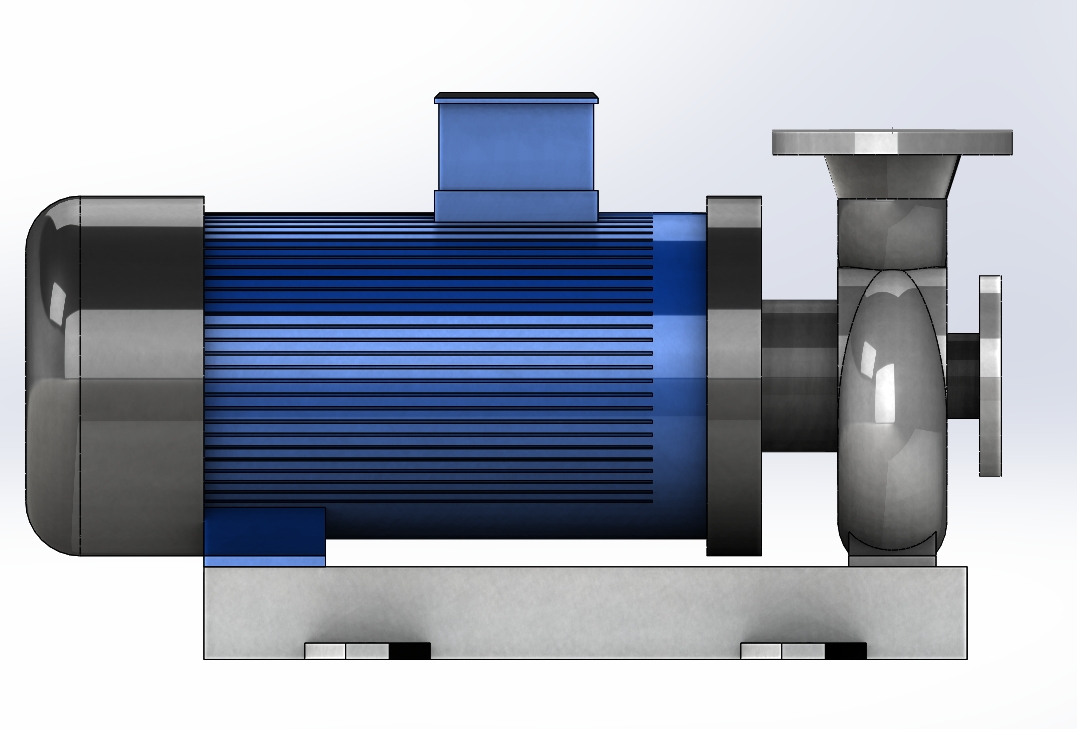 100KQW 系列卧式单机单吸离心泵