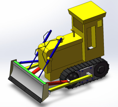 履带式液压推土机